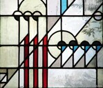 Detail raam. Huidige locatie: Muiderkerk, Linnaeusstraat
<br/>
Gert-Jan Lobbes, 2016